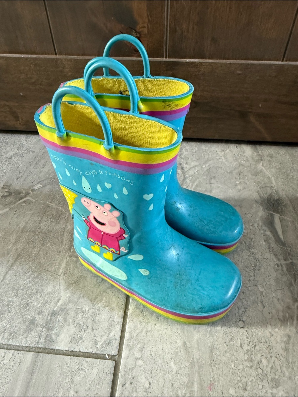 Toddler Peppa Pig Rain Boots